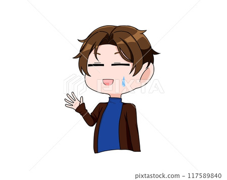 長袖男士交談5 長袖男士交談5 117589840