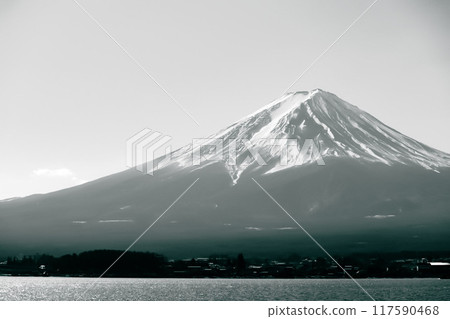 Mt.Fuji from Lake Kawaguchi 117590468