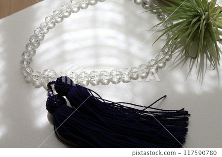 葬禮圖像 儀式場合念珠圖像 117590780