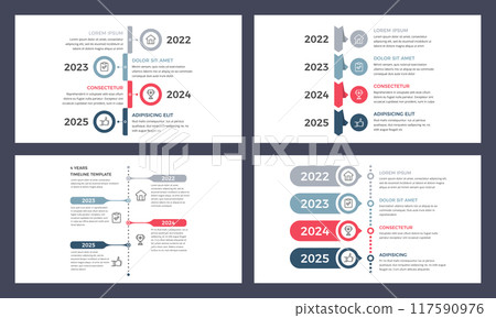 Timeline Presentation Slides Timeline Presentation Slides 117590976