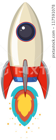 Startup Rocket Launch Concept 117591078