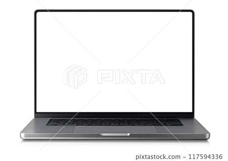 Notebook computer image composition material (photo) 117594336