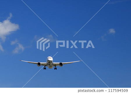 飛機降落 飛機降落 117594509