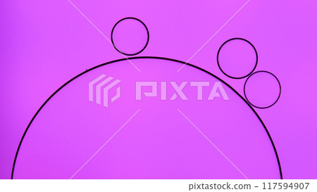 macro abstract photography of oil droplet on purple gradient background 117594907