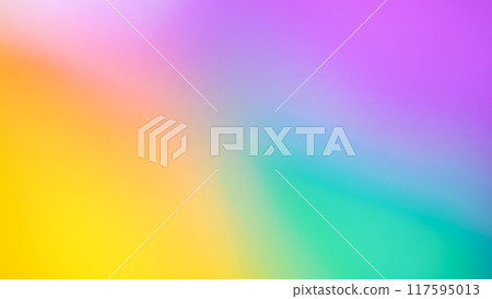 Multicolored Abstract Gradient Background with Vibrant Shades of Yellow, Green, and Purple Multicolored Abstract Gradient Background with Vibrant Shades of Yellow, Green, and Purple 117595013