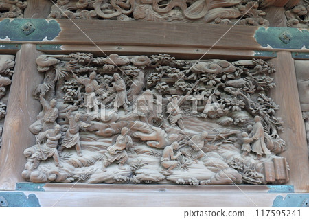 Taishakudo Hall的Taishaku Tensho Kyoji Temple雕塑畫廊 117595241