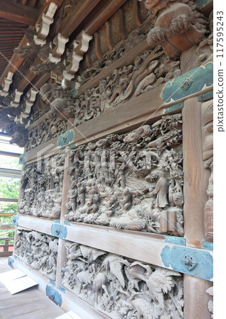 Taishakudo Hall的Taishaku Tensho Kyoji Temple雕塑畫廊 Taishakudo Hall的Taishaku Tensho Kyoji Temple雕塑畫廊 117595243
