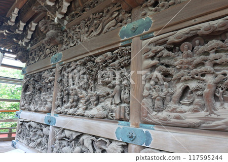 Taishakudo Hall的Taishaku Tensho Kyoji Temple雕塑畫廊 Taishakudo Hall的Taishaku Tensho Kyoji Temple雕塑畫廊 117595244