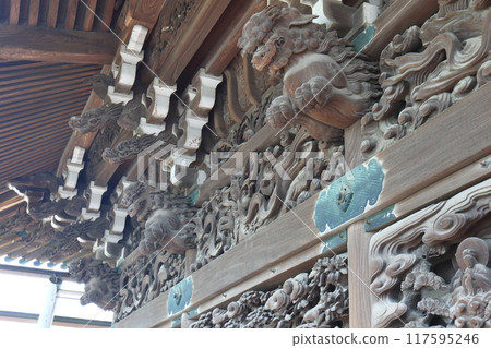 Taishaku Tensho Kyoji Temple Sculpture Gallery in the Taishakudo Hall Taishaku Tensho Kyoji Temple Sculpture Gallery in the Taishakudo Hall 117595246