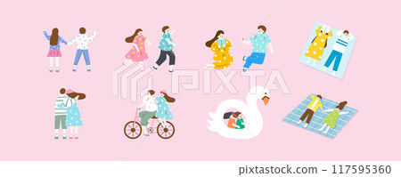 Collection of couple 117595360