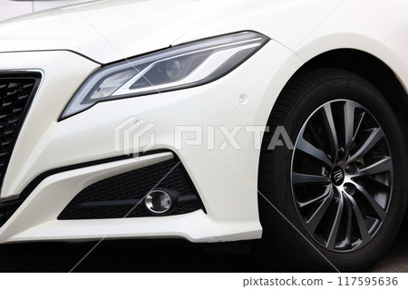 Car headlights and fog lights Car headlights and fog lights 117595636