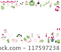 Christmas frame material 117597238
