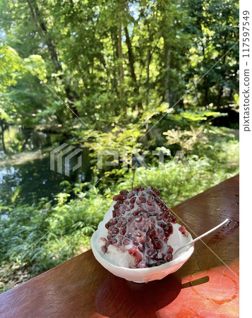 Azuki bean shaved ice 1 Azuki bean shaved ice 1 117597549