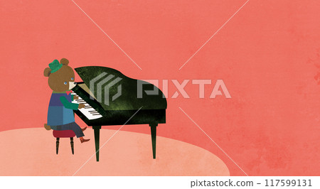 鋼琴和熊 鋼琴和熊 117599131