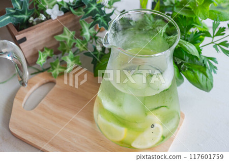 黃瓜檸檬排毒水 117601759