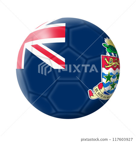Cayman Islands soccer ball football Cayman Islands soccer ball football 117603927