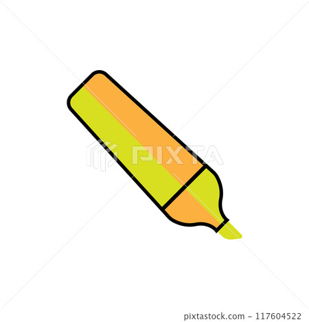 Marker flat icon Marker flat icon 117604522
