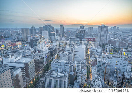 [夜景]川崎站週邊的街景[川崎市政府本館展望大廳Sky Deck] 117606988