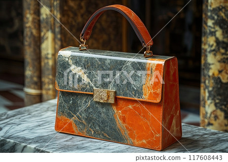 marble made luxury woman bag, fashion, many expensive marbles from Italy, brasil 117608443