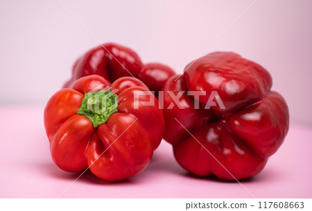 red bell pepper red bell pepper 117608663