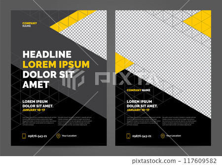 Brochure Layout template design Brochure Layout template design 117609582