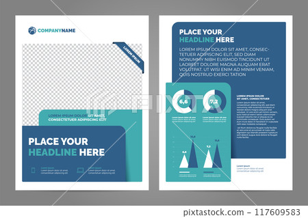 Layout template design Layout template design 117609583