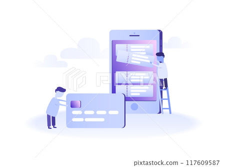 Concept of e-commerce 117609587
