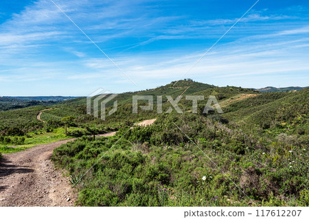 Hiking the Archaeological Circuit in Vale Fuzeiros at Vilarinha, Algarve, Portugal 117612207