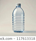 Transparent plastic bottle 117613318