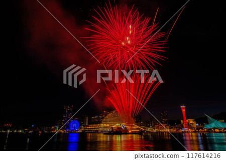 Fireworks over Kobe Fireworks over Kobe 117614216