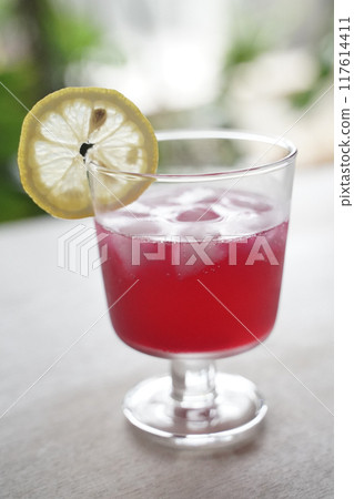紅紫蘇蘇打水 117614411