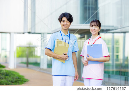 Men and women Nursing care welfare Men and women Nursing care welfare 117614567