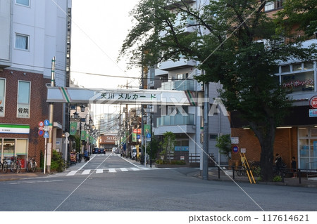 黃昏時分，東京矢川梅爾卡多 117614621