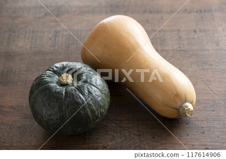 胡桃南瓜與少爺南瓜 117614906