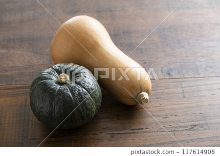 胡桃南瓜與少爺南瓜 117614908