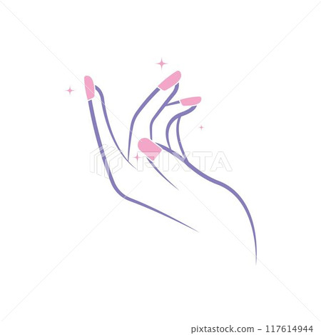 Nail polish or nail salon logo design template with creative concept Nail polish or nail salon logo design template with creative concept 117614944