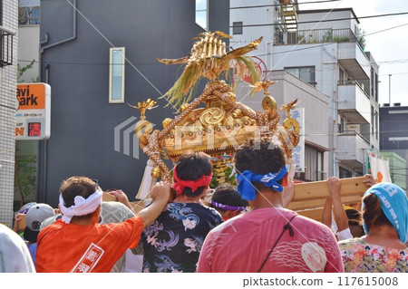 東京羽田神社年度祭典黃昏 東京羽田神社年度祭典黃昏 117615008