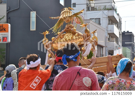 東京羽田神社年度祭典黃昏 東京羽田神社年度祭典黃昏 117615009