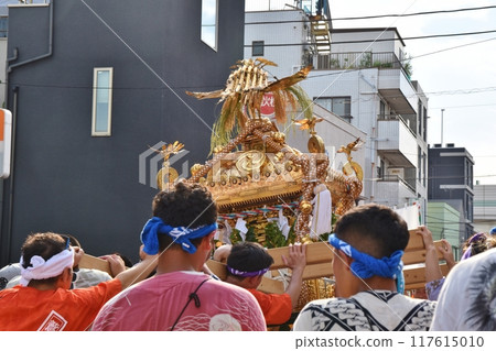 東京羽田神社年度祭典黃昏 東京羽田神社年度祭典黃昏 117615010