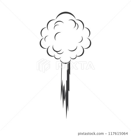 energy explosion effect and blast vector design 117615064