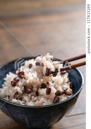Delicious red rice Delicious red rice 117615269