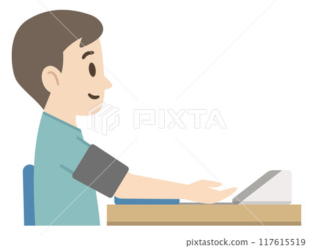 血壓測量圖解 117615519