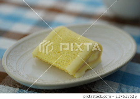 蓬鬆的蛋捲 特製蛋奶凍 117615529