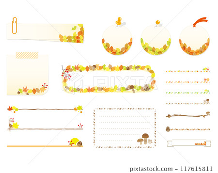 Autumn frame set Autumn frame set 117615811