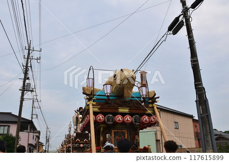 千葉縣佐原大祭的風景 千葉縣佐原大祭的風景 117615899