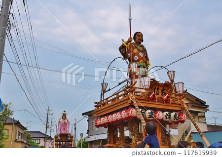 千葉縣佐原大祭的風景 117615939