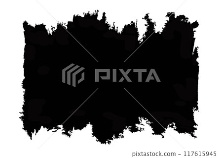 paint black strokes brush stroke color texture with space for your own text 117615945