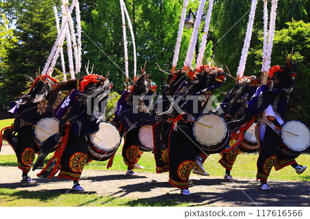 Iwate Prefecture Folk Performing Arts Performance Deer Dance 117616566