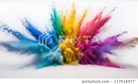 七彩粒子爆炸的瞬間02 117616977