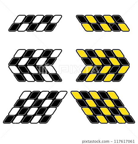 Outline checkered flags design Outline checkered flags design 117617061